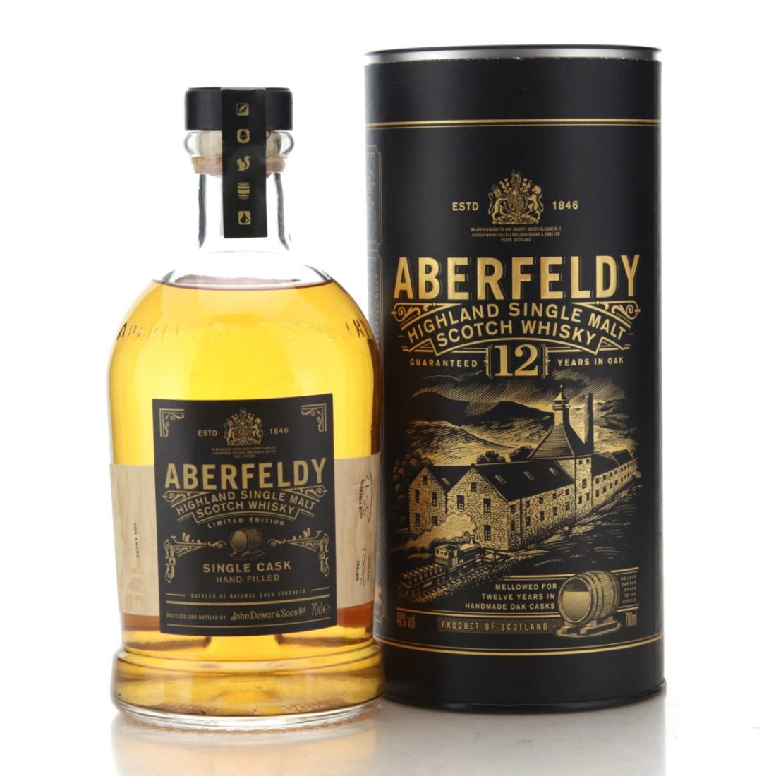 Aberfeldy 2001 Single Cask Hand Filled