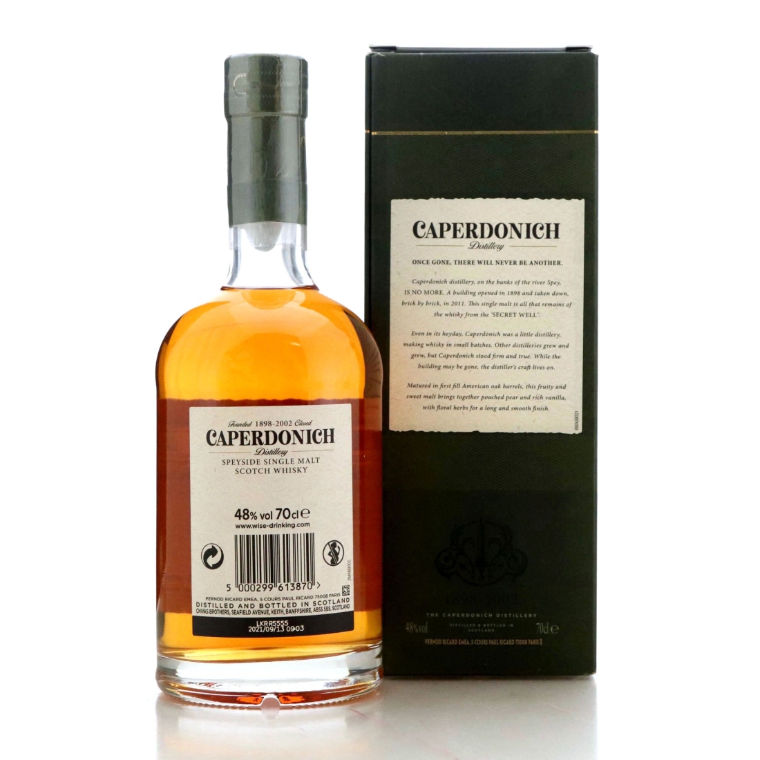 Image for Caperdonich 21 Year Old Small Batch Release - Batch 004