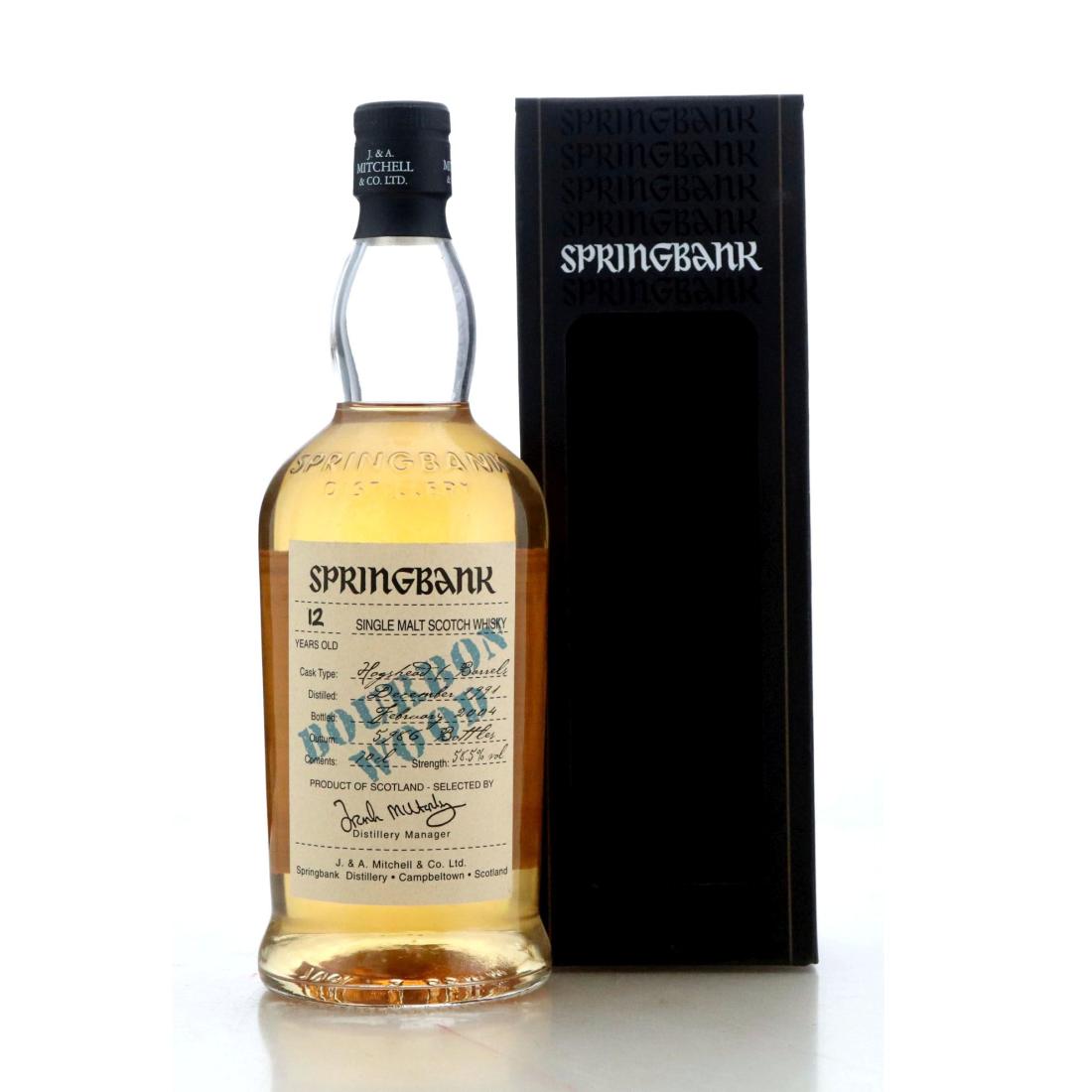 Springbank 1991 Bourbon Wood 12