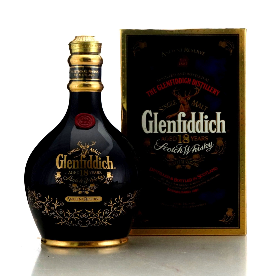 Image for Glenfiddich Ancient Reserve 18 Year Old - Spode Decanter