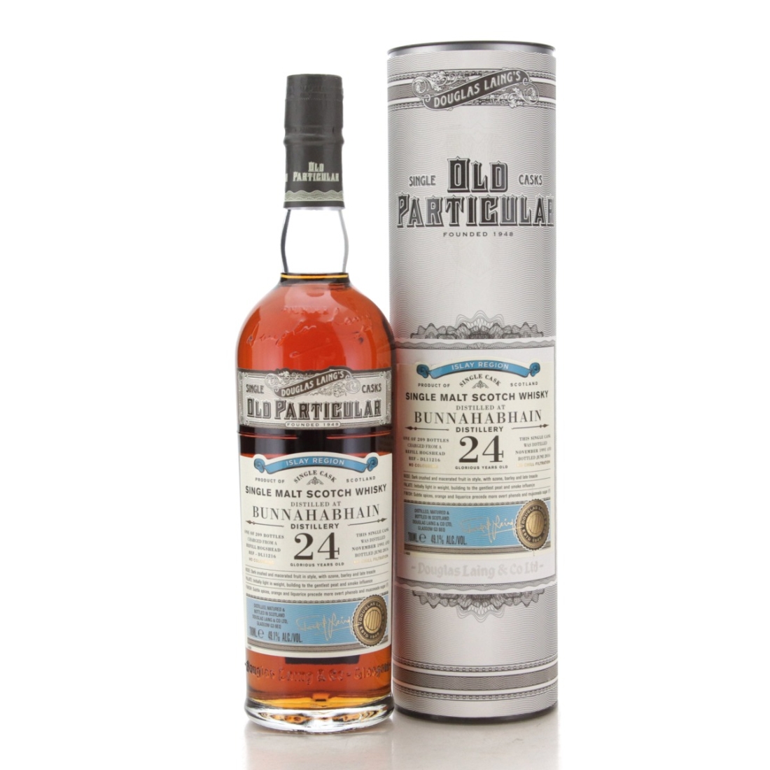 Image for Bunnahabhain 1991 Old Particular 24 Year Old