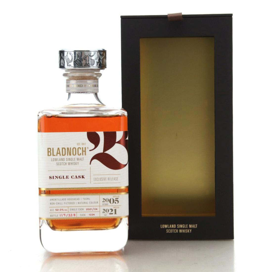 Bladnoch 2005  Single Cask  1023  2022 02