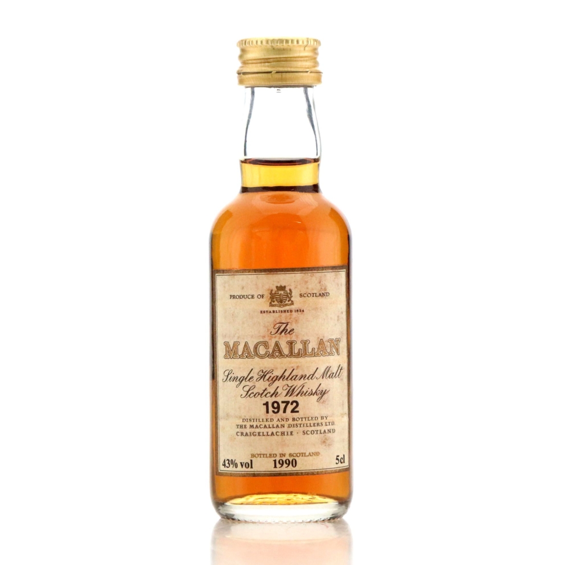 Image for Macallan 1972 Miniature
