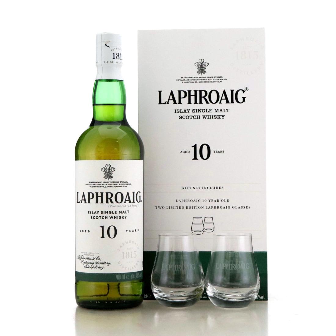 Laphroaig 10 Year Old Gift Pack