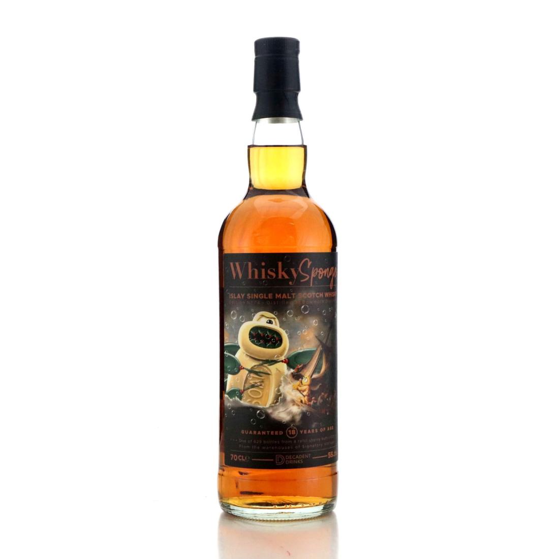 Bowmore Whisky Sponge 18 Year Old Edition No74
