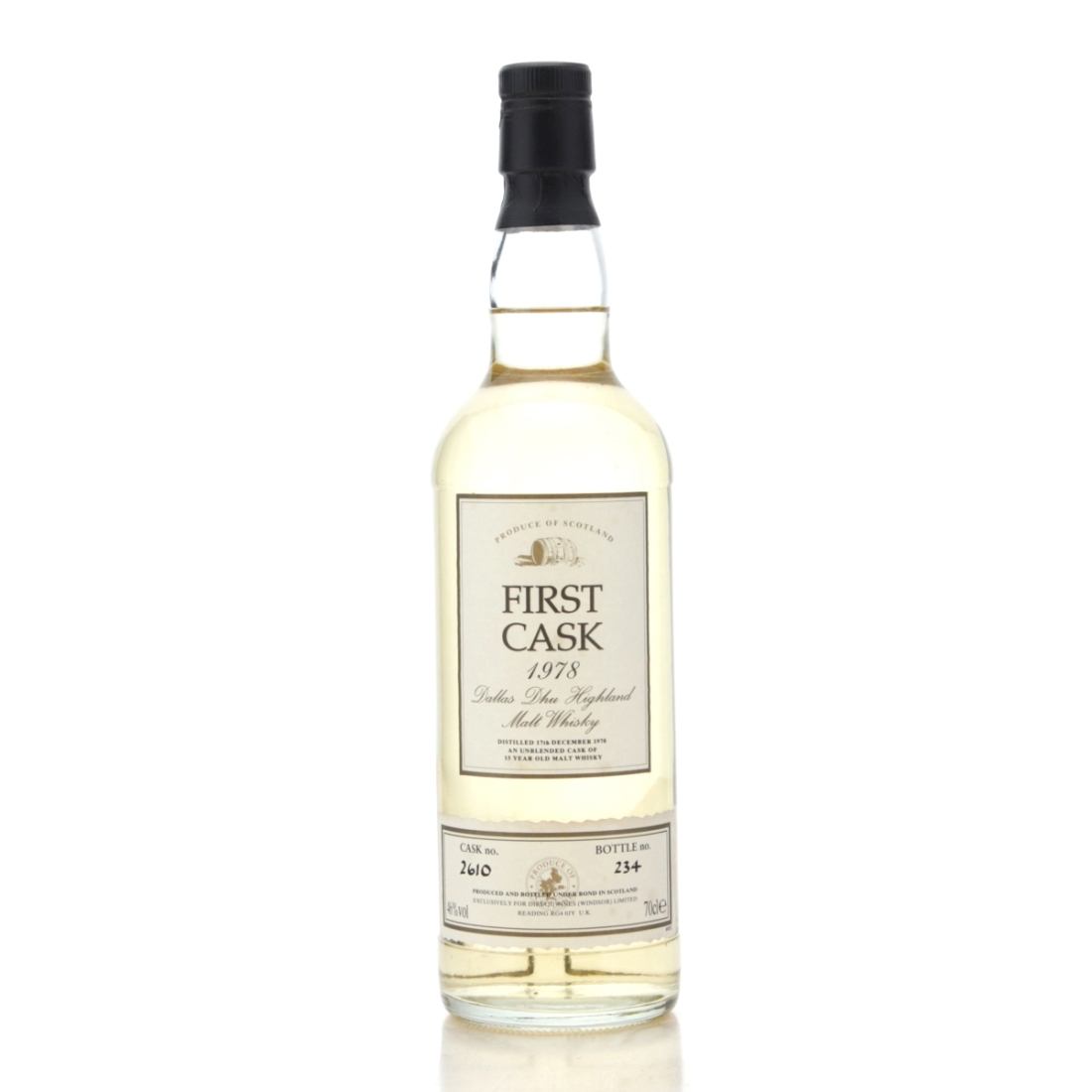 Image for Dallas Dhu 1978 First Cask 15 Year Old