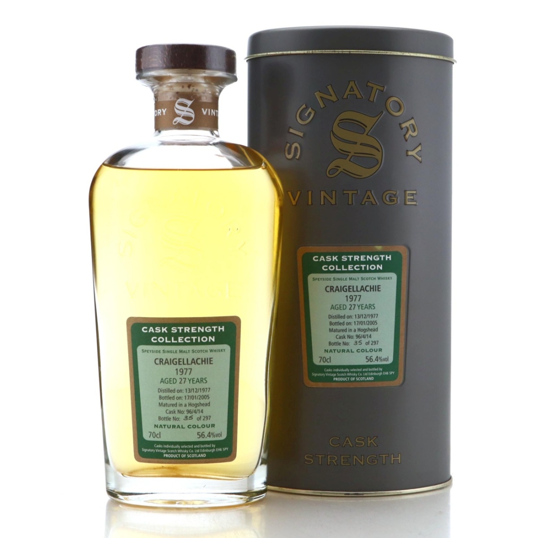 Image for Craigellachie 1977 Cask Strength Collection 27 Year Old