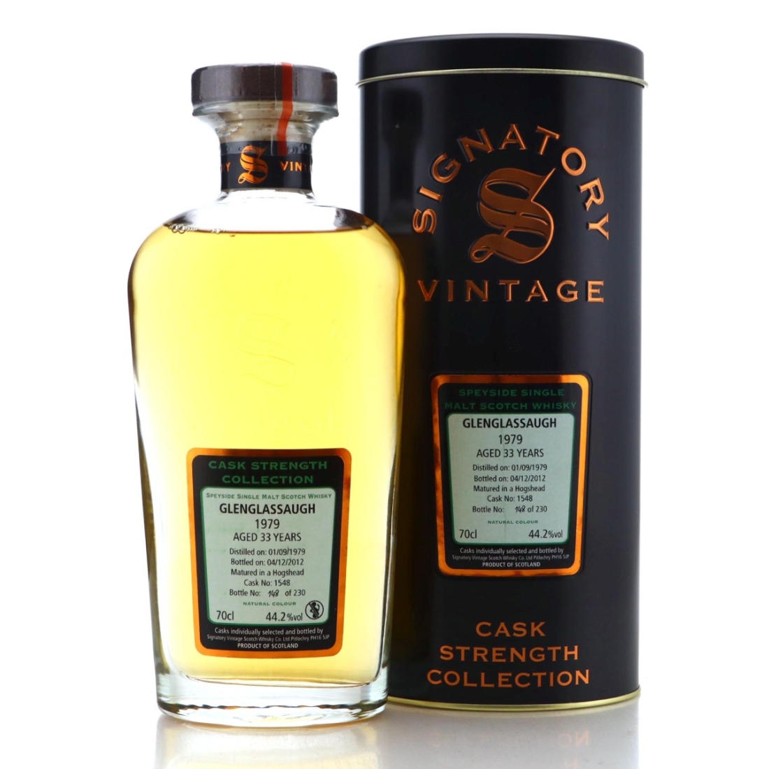 Image for Glenglassaugh 1979 Cask Strength Collection 33 Year Old