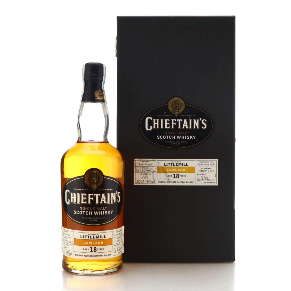 Image for Littlemill 1984 Chieftain's 18 Year Old