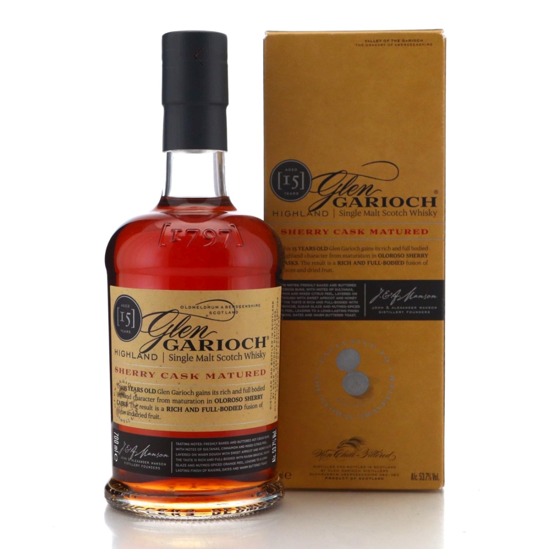 Image for Glen Garioch 15 Year Old Sherry Cask Matured