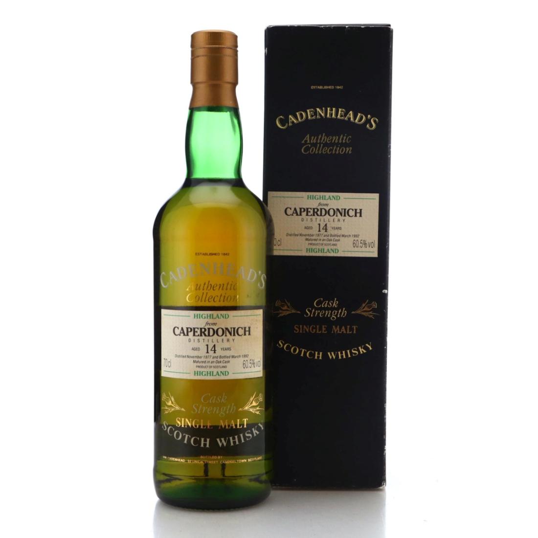 Caperdonich 1977 Cadenheads Authentic Collection 14 Year Old