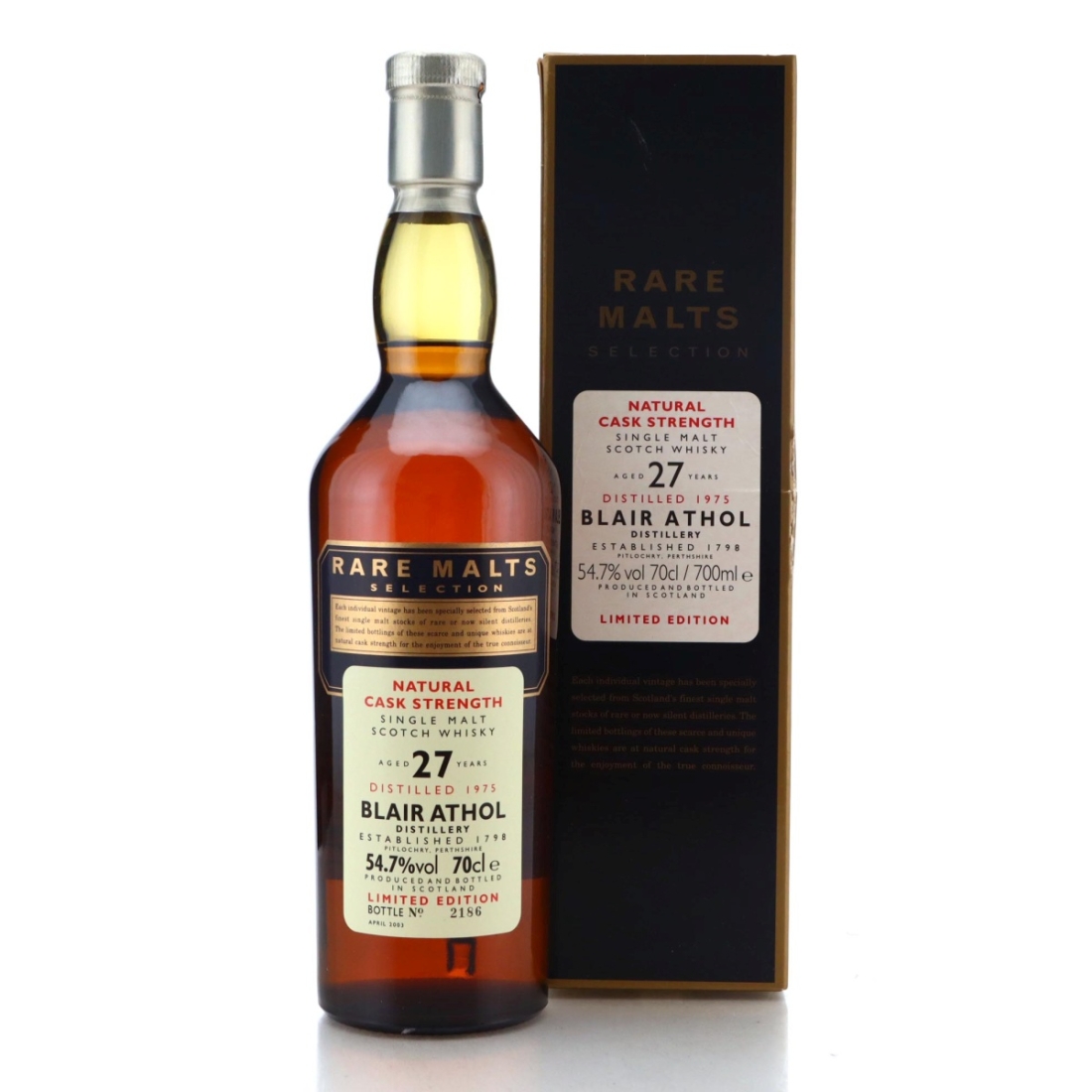 Image for Blair Athol 1975 Rare Malts Selection 27 Year Old
