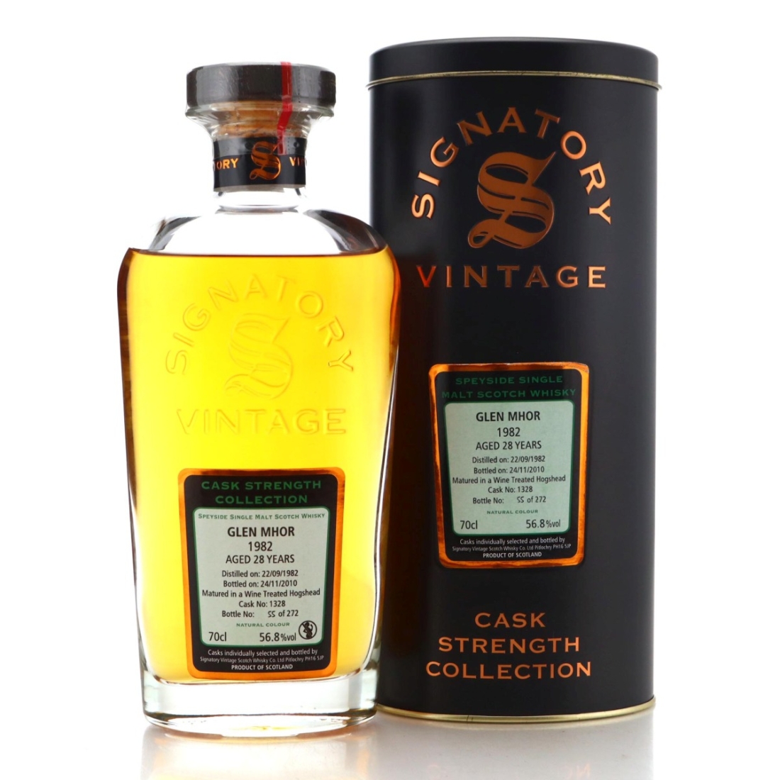 Image for Glen Mhor 1982 Cask Strength Collection 28 Year Old