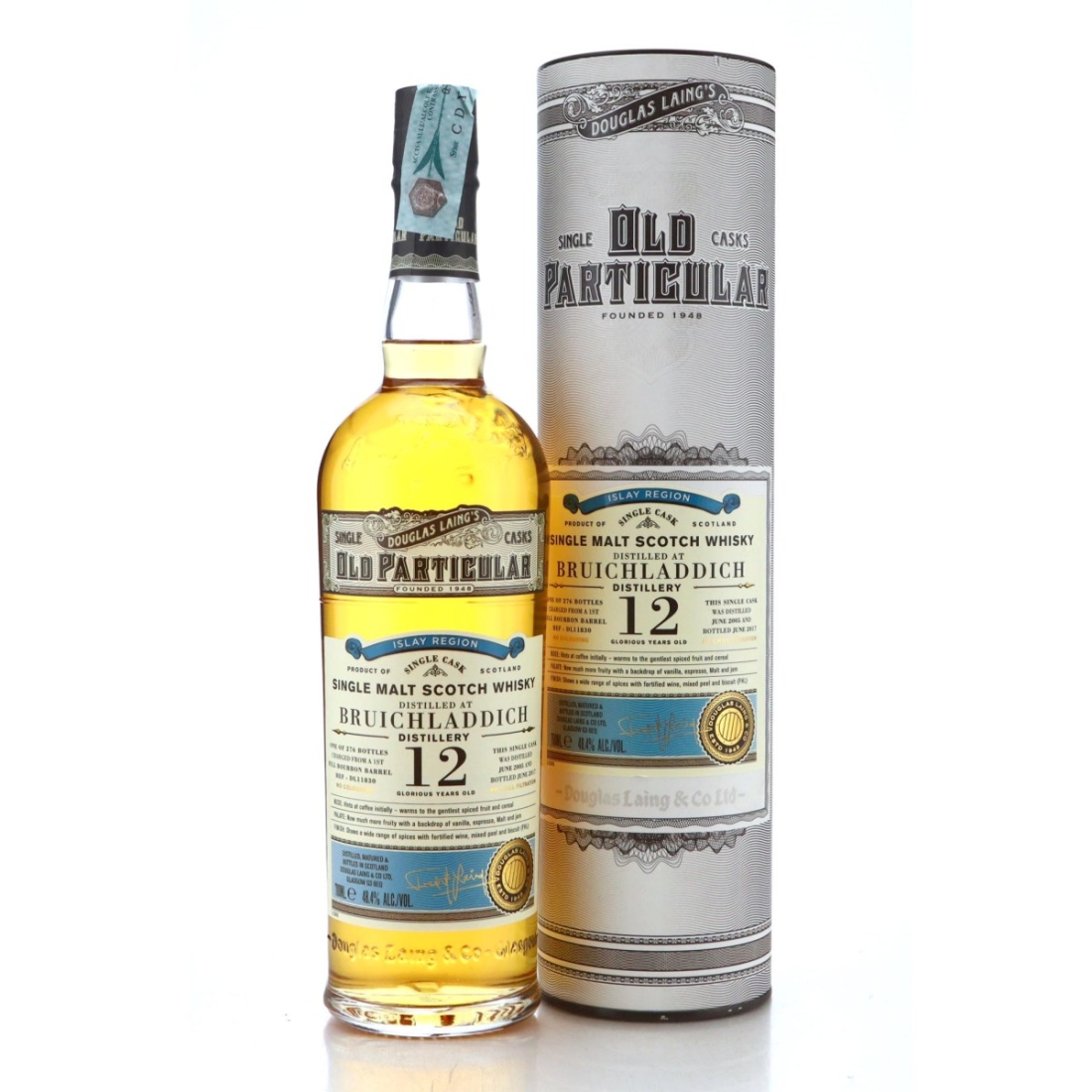 Image for Bruichladdich 2005 Old Particular 12 Year Old