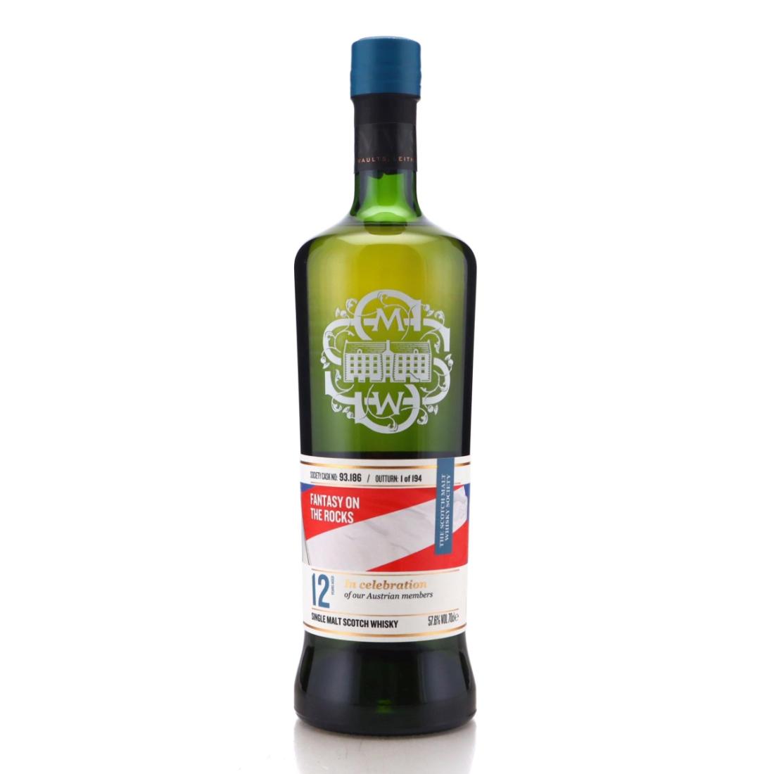 Glen Scotia 2010 SMWS 12 Year Old 93186 Fantasy on the Rocks