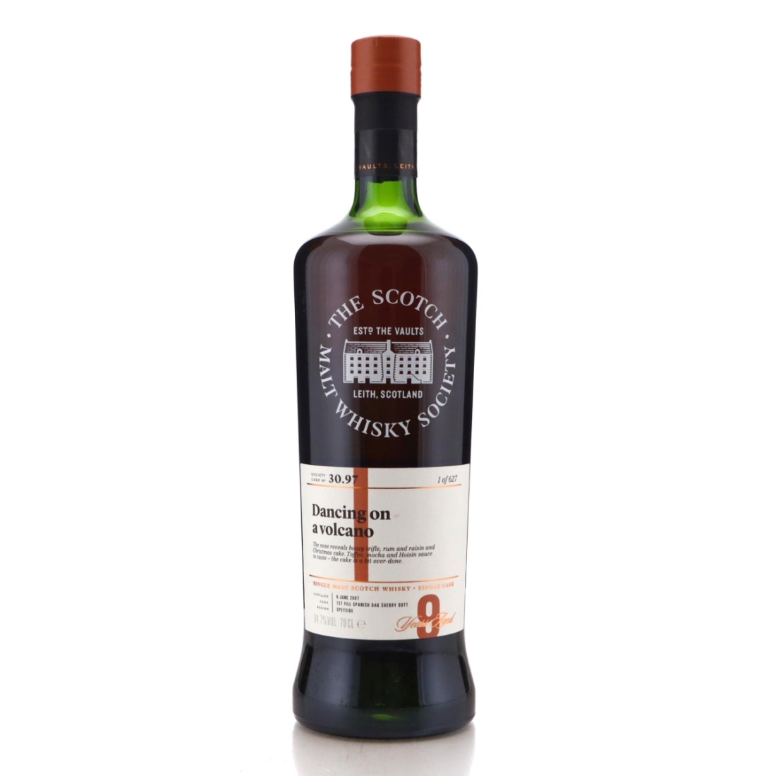 Image for Glenrothes 2007 SMWS 9 Year Old 30.97 - Dancing on a volcano
