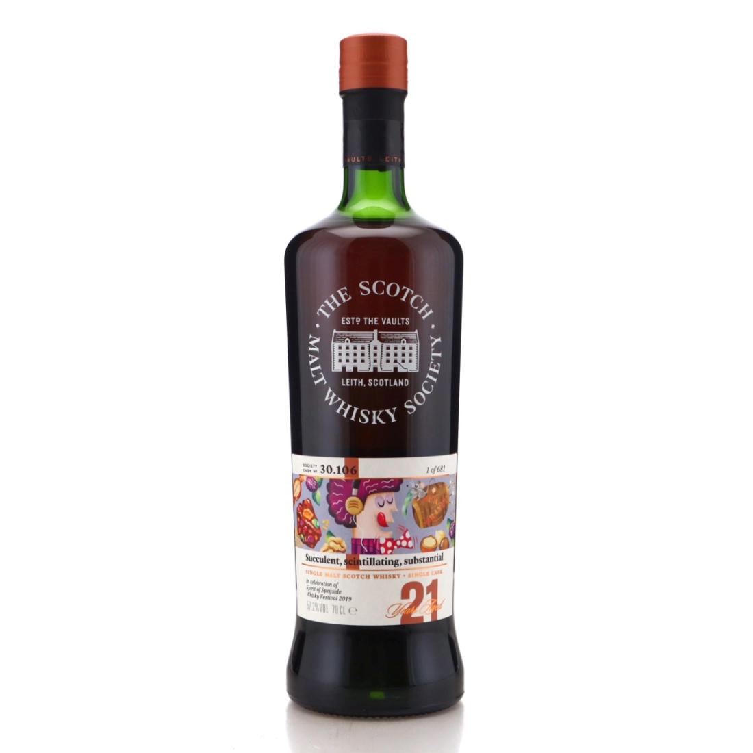 Glenrothes 1997 SMWS 21 Year Old 30106 Succulent scintillating substantial