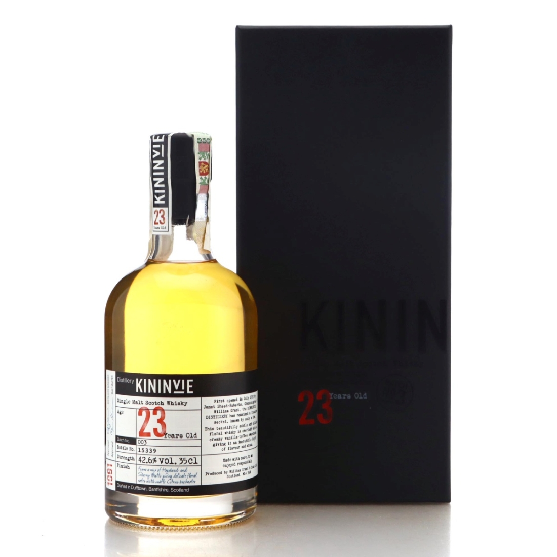 Image for Kininvie 1991 23 Year Old Batch #003