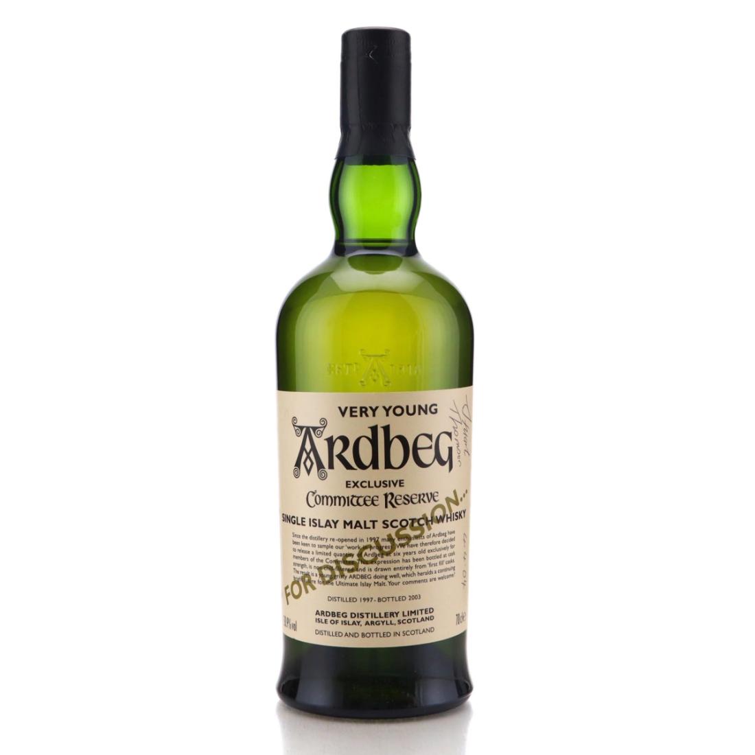 Ardbeg 1997 Very Ung Committee Reserve For Discussion