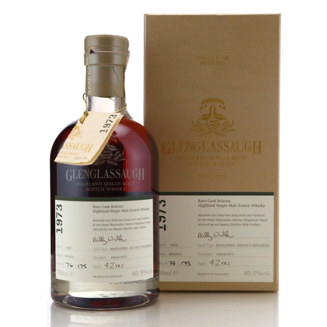 Image for Glenglassaugh 1973 42 Year Old