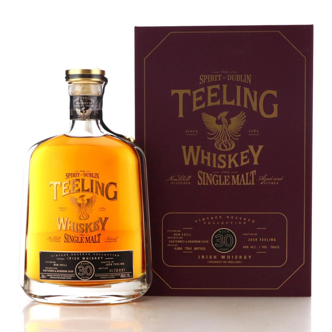 Teeling Whiskey 30 Year Old Vintage Reserve