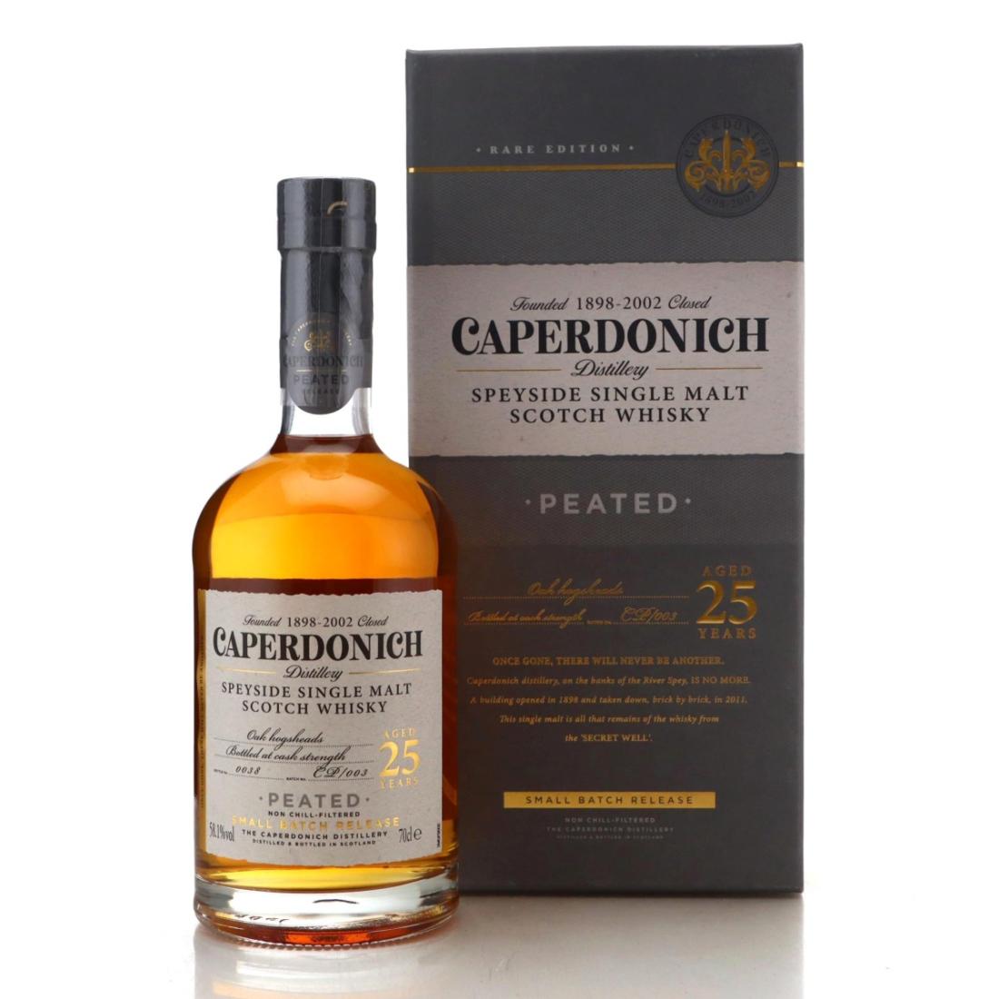 Caperdonich 25 Year Old Peated Batch NoCP003