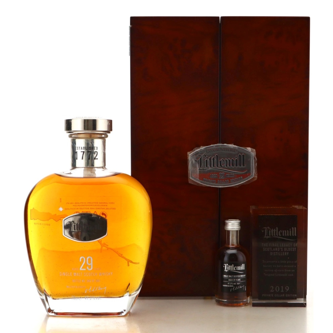 Image for Littlemill 29 Year Old Private Cellar 2019 Release