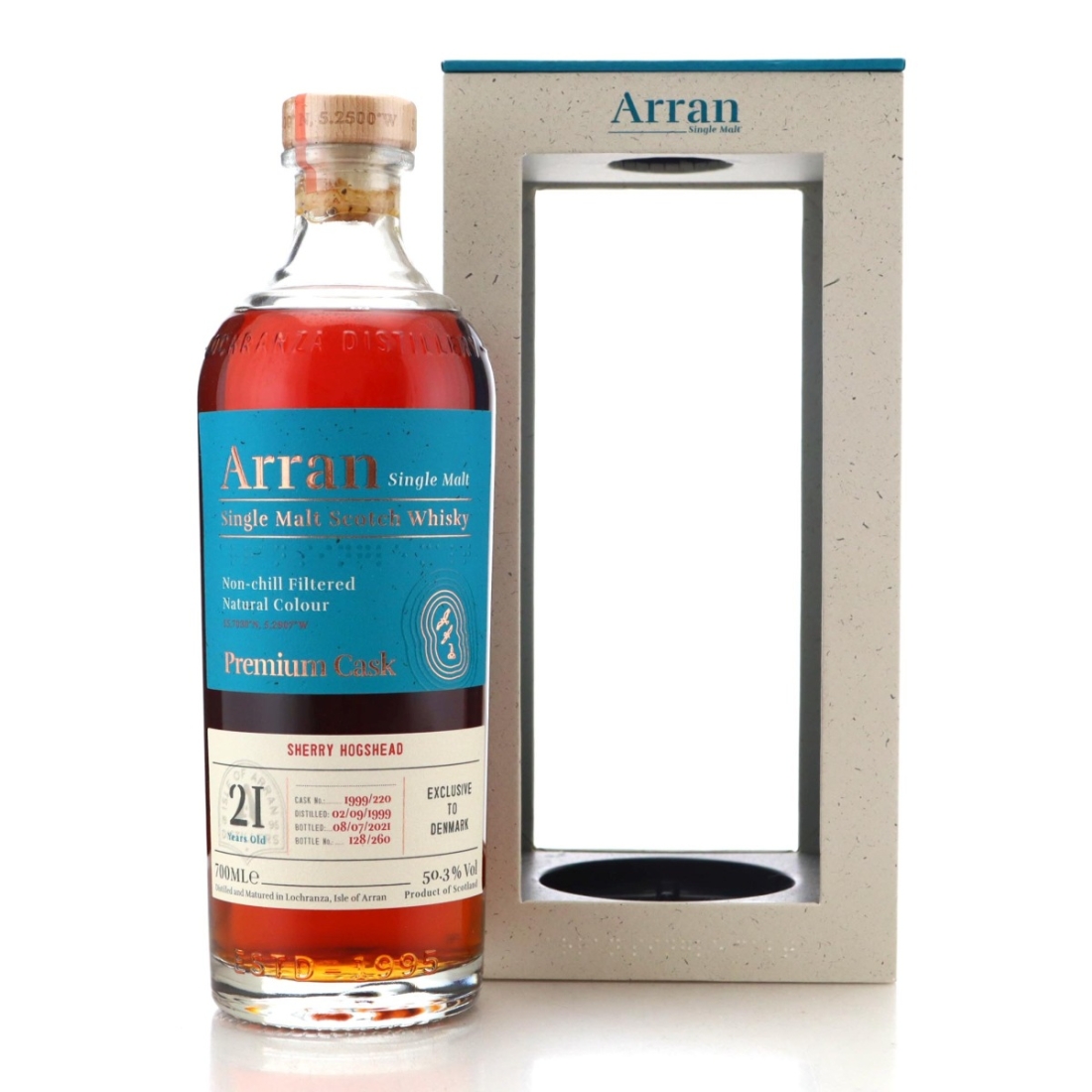 Image for Arran 1999 Premium Cask 21 Year Old