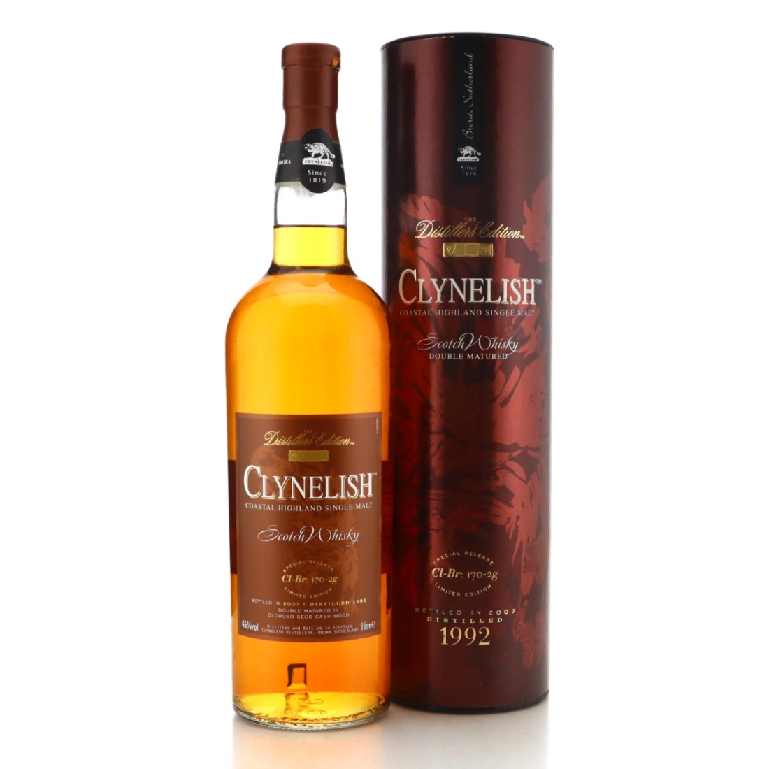 Image for Clynelish 1992 The Distillers Edition Cl-Br: 170-2g Litre