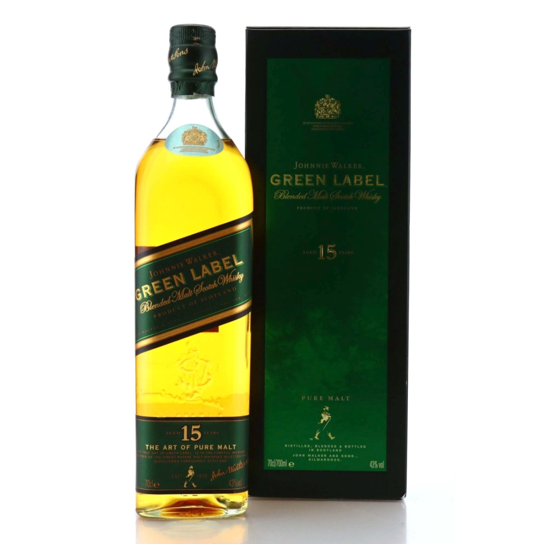Image for Johnnie Walker 15 Year Old Pure Malt - Green Label