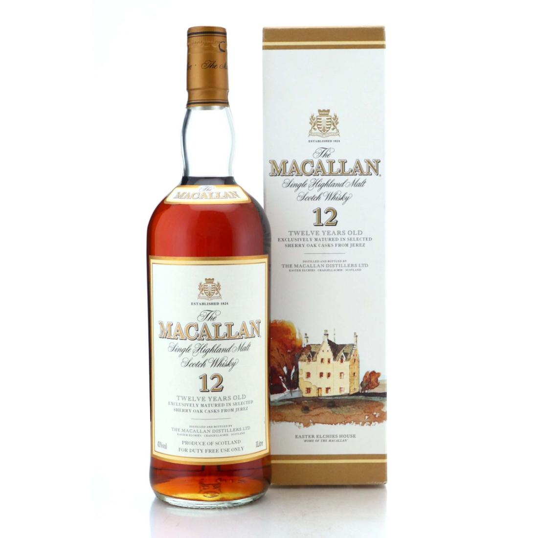 Macallan Sherry Oak 12 Year Old, Sherry Cask, 1999, 43% whisky bottle