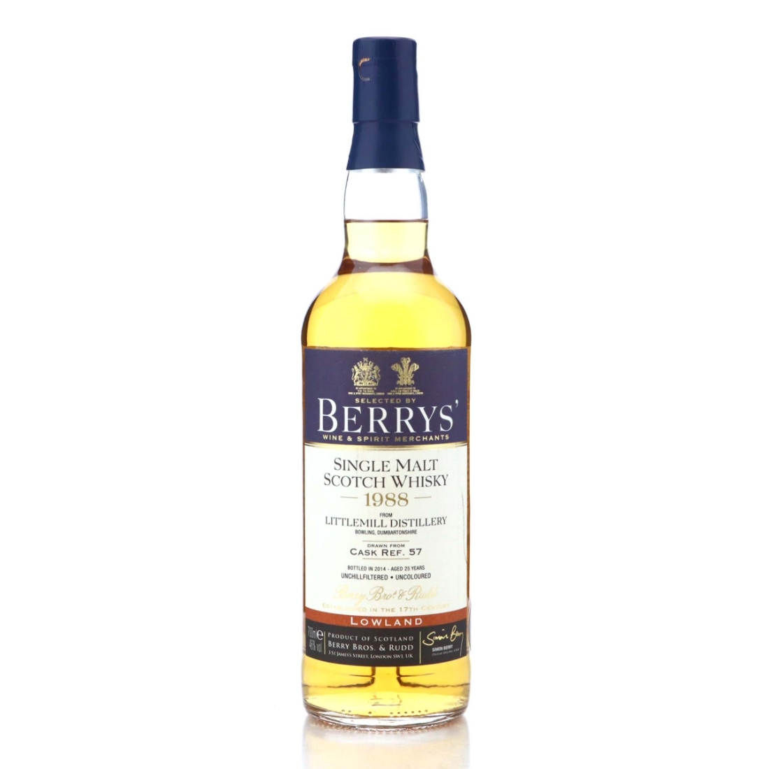 Image for Littlemill 1988 25 Year Old
