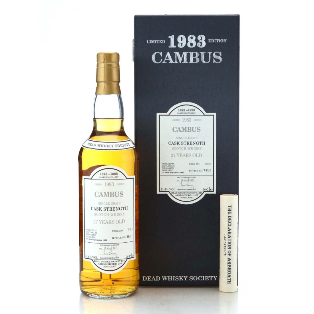 Image for Cambus 1983 27 Year Old
