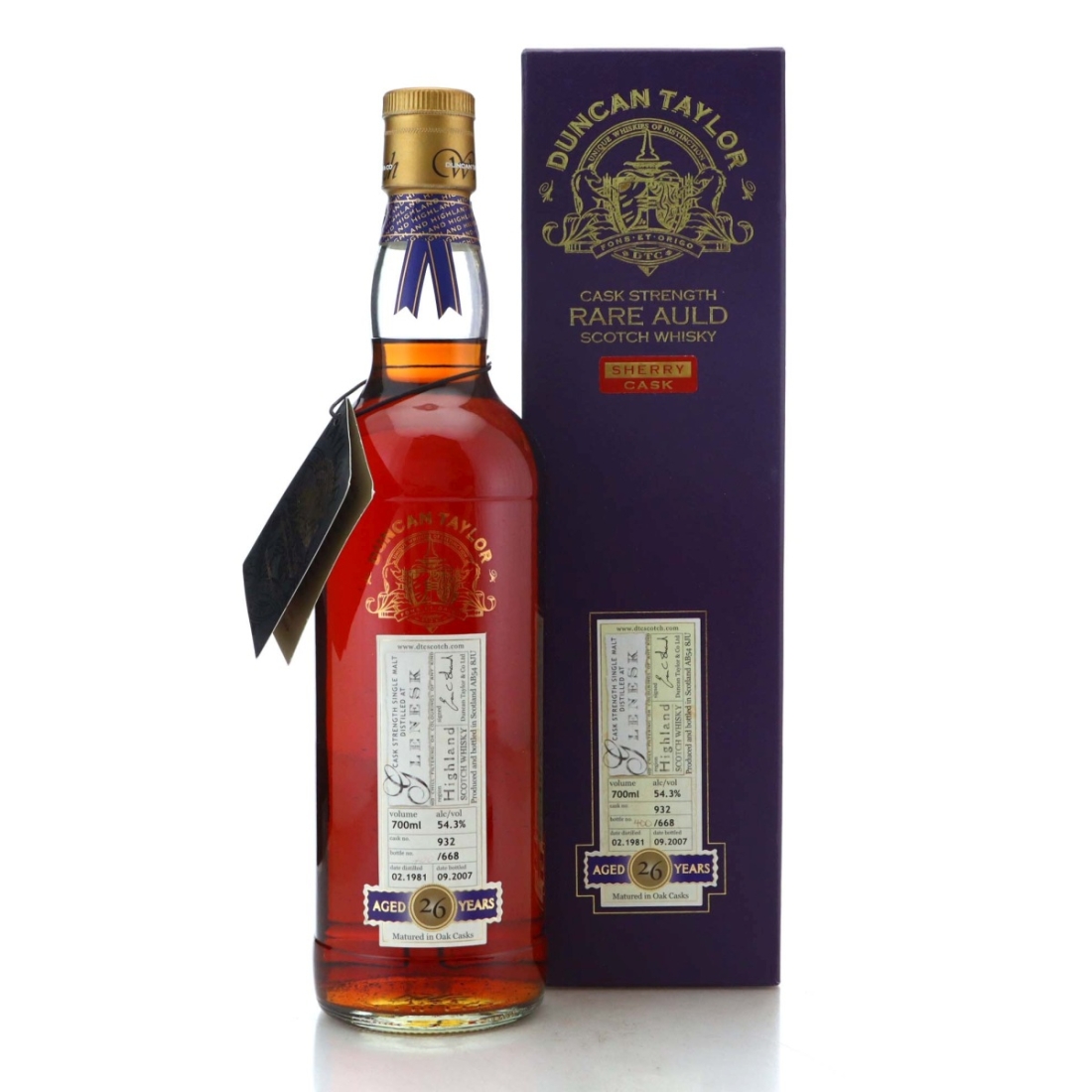 Image for Glenesk 1981 Rare Auld 26 Year Old