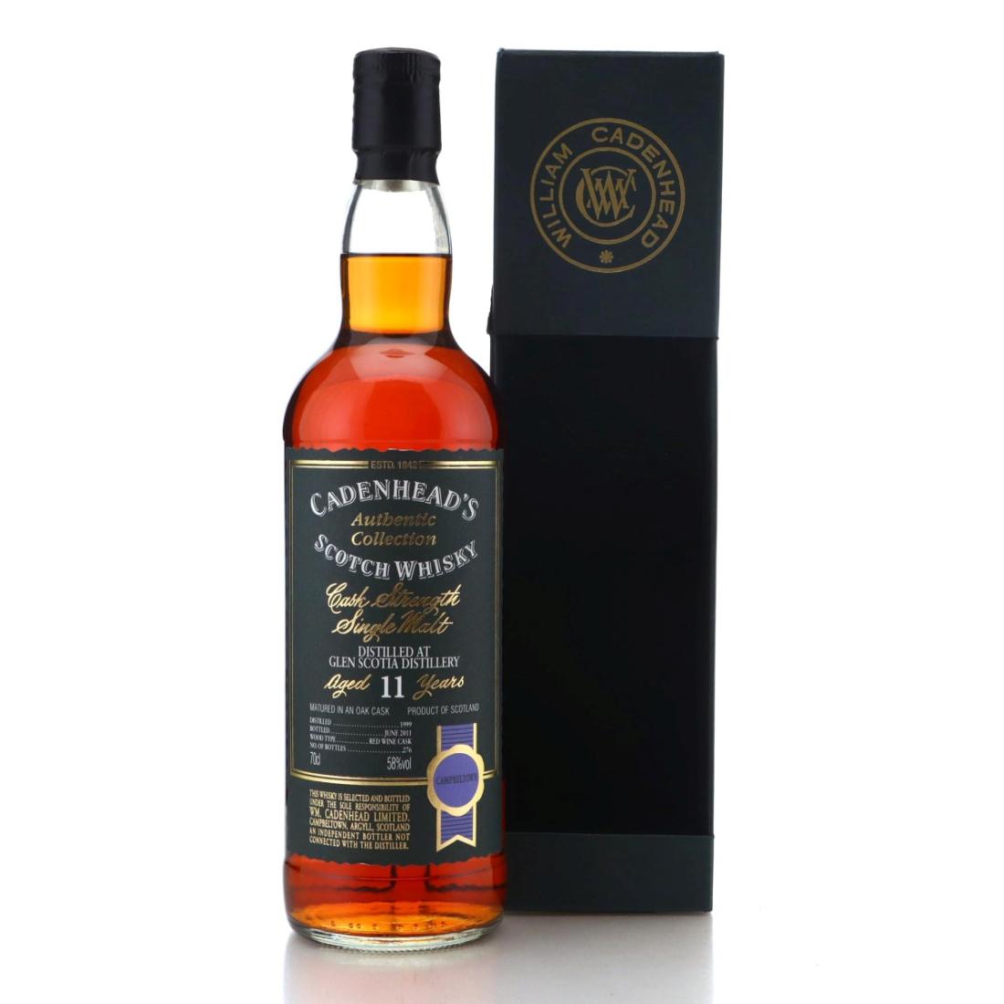 Glen Scotia 1999 Cadenheads Authentic Collection 11 Year Old