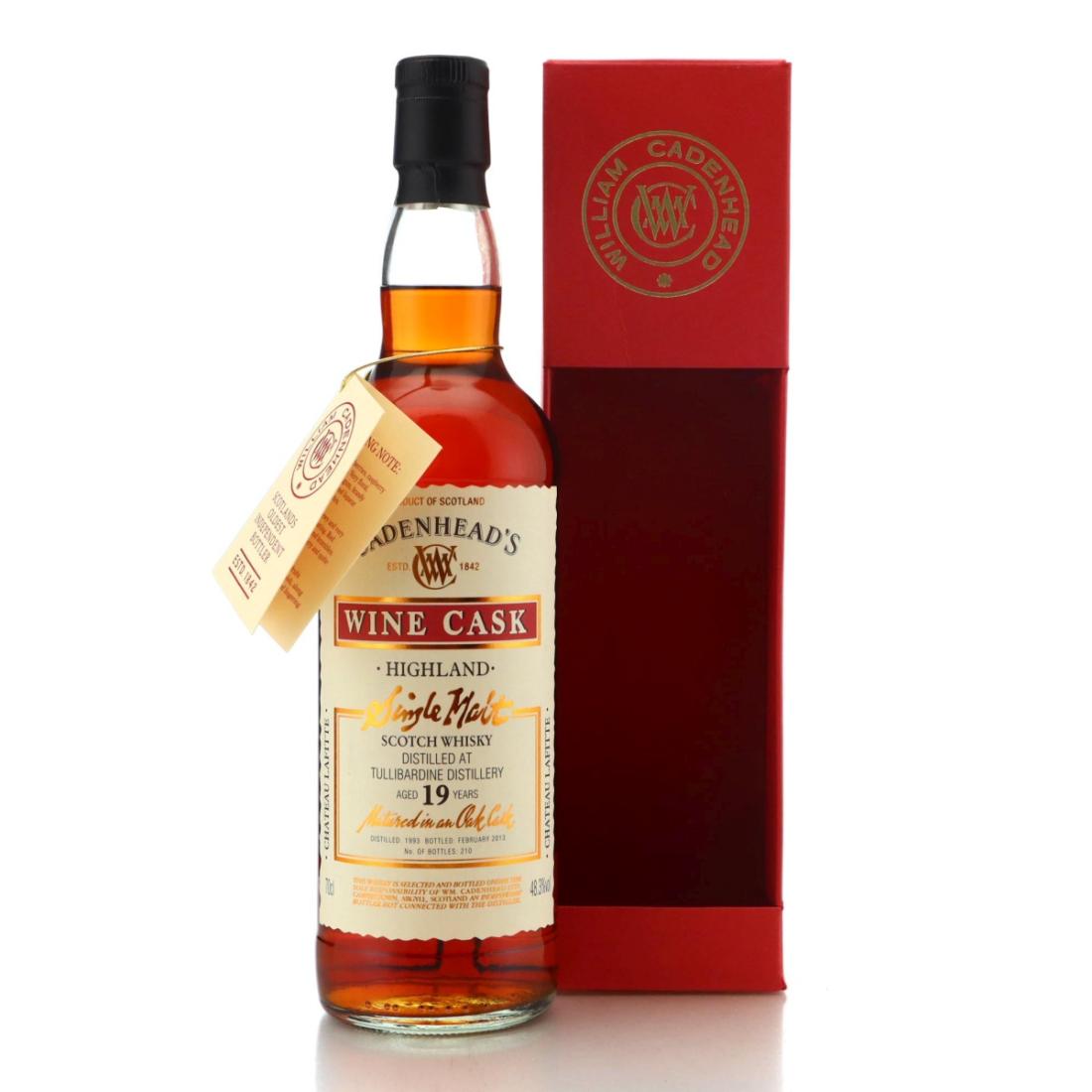 Tullibardine 1993 Cadenheads Wine Cask 19 Year Old