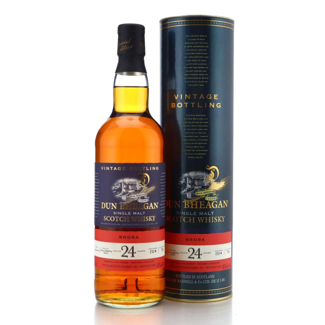 Image for Brora 1981 Dun Bheagan 24 Year Old