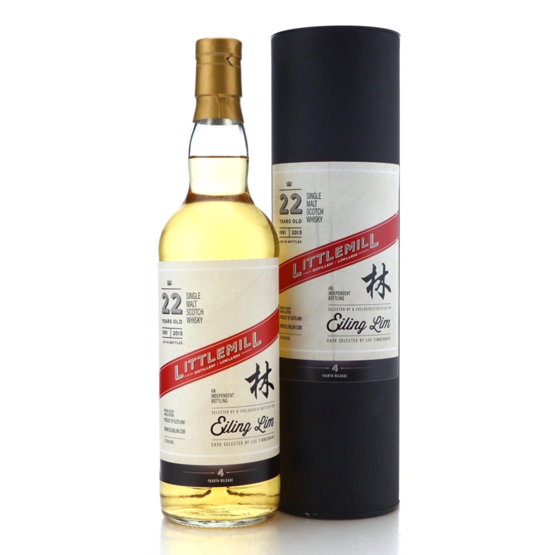Image for Littlemill 1991 22 Year Old - Fourth Release
