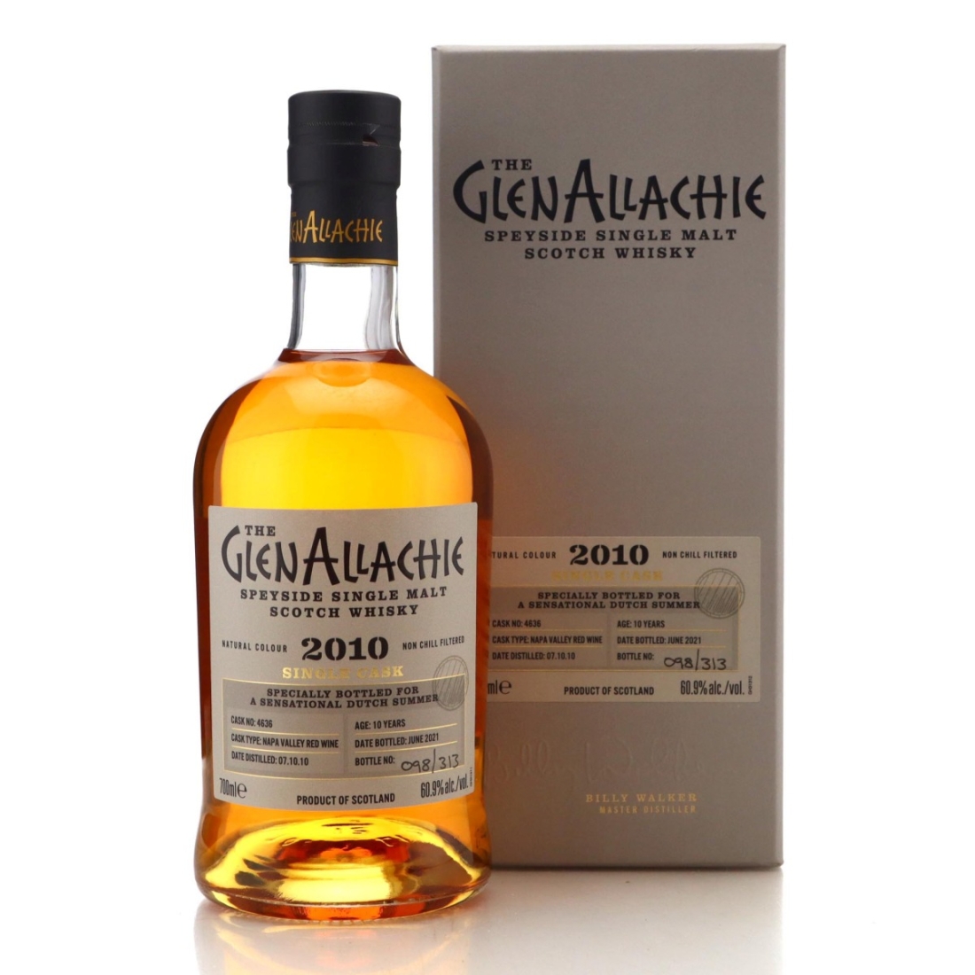 Image for Glenallachie 2010 Single Cask 10 Year Old
