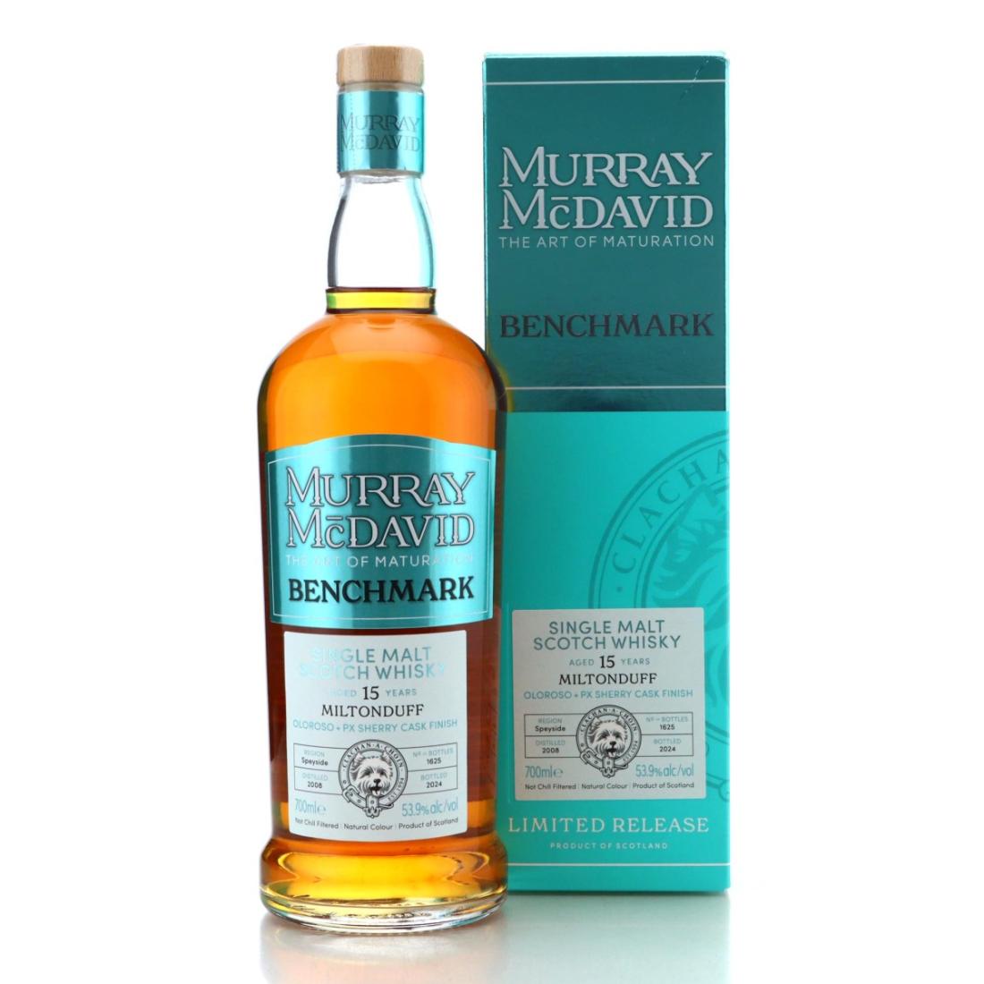 Miltonduff 2008 Benchmark 15 Year Old