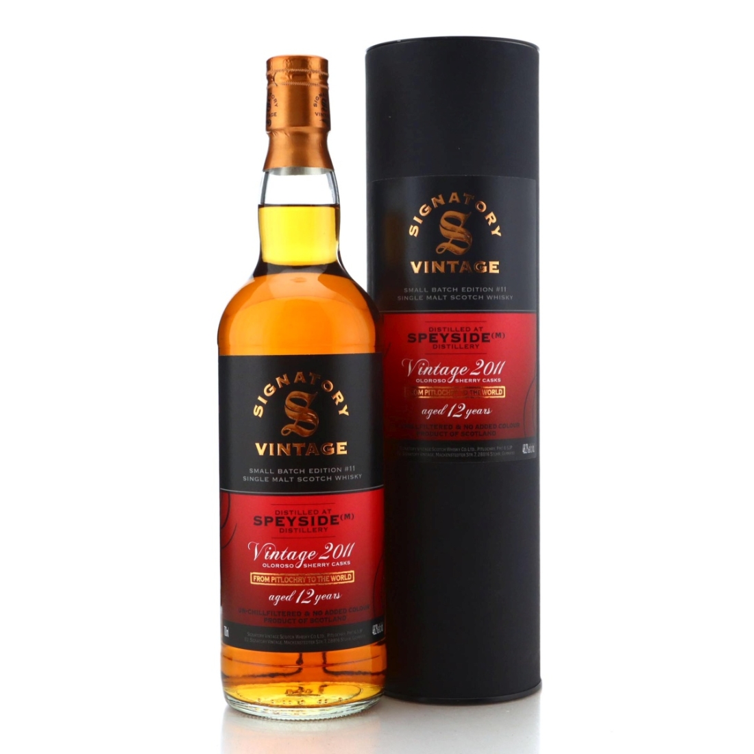 Image for Macallan 'Speyside M' 2011 Small Batch 12 Year Old Edition #11