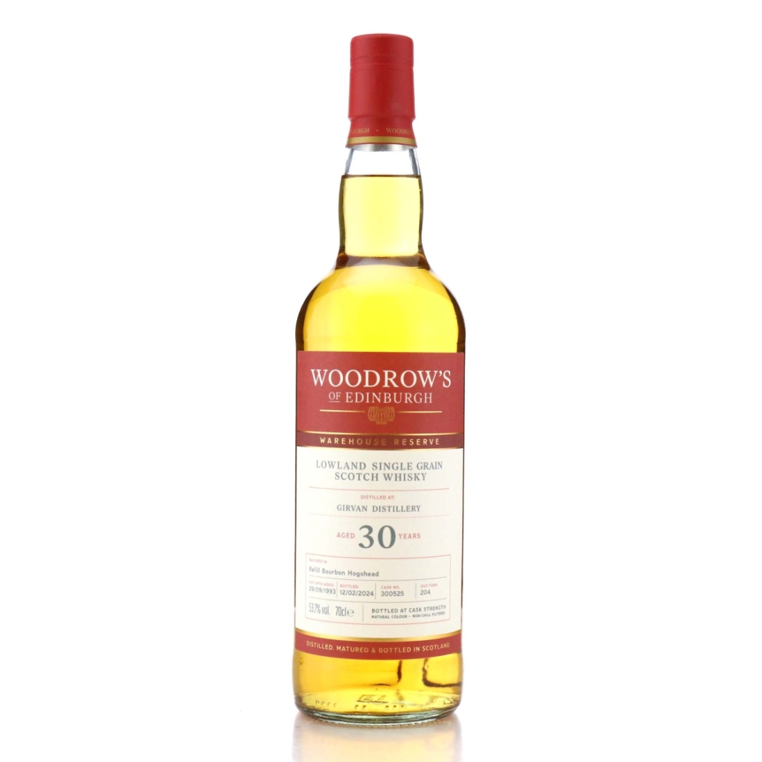 Image for Girvan 1993 Woodrow's of Edinburgh 30 Year Old