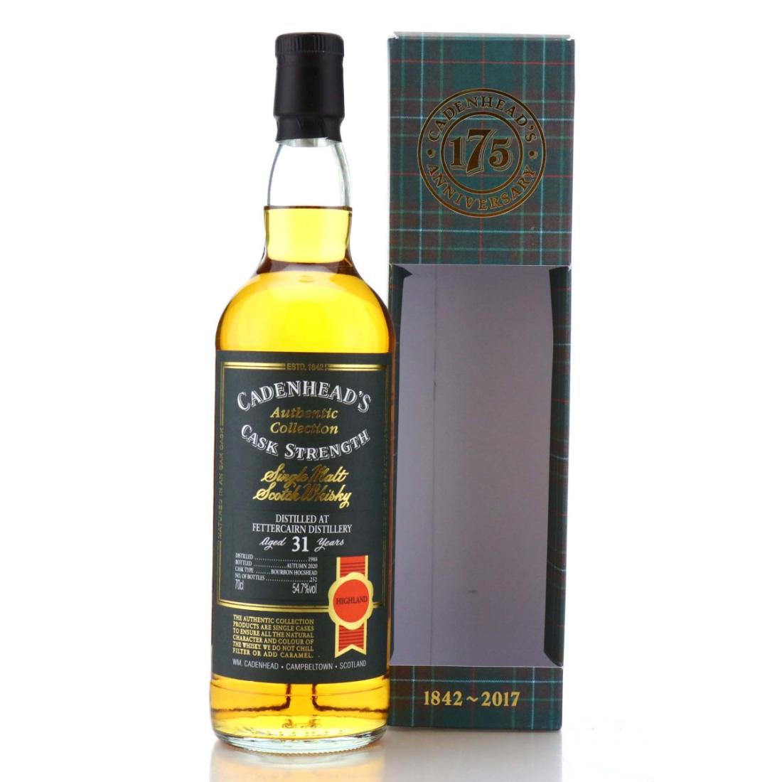 Fettercairn 1988 Cadenheads Authentic Collection 31 Year Old