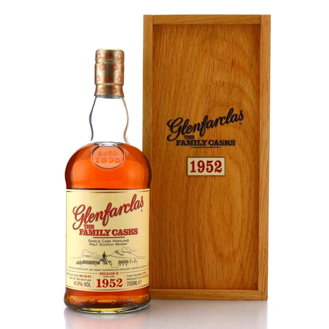 Image for Glenfarclas 1952 The Family Casks - Release II