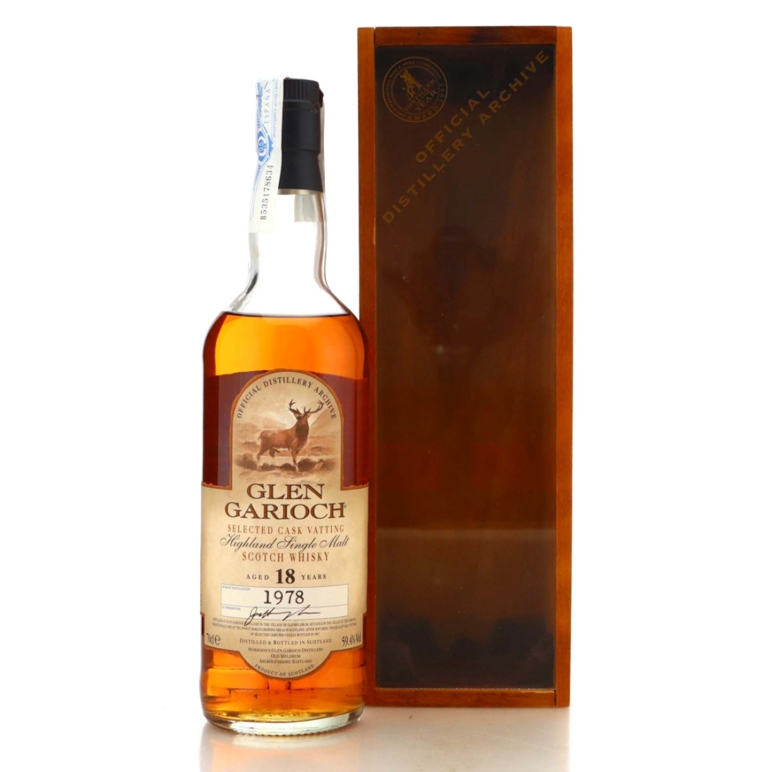 Image for Glen Garioch 1978 Selected Cask Vatting 18 Year Old