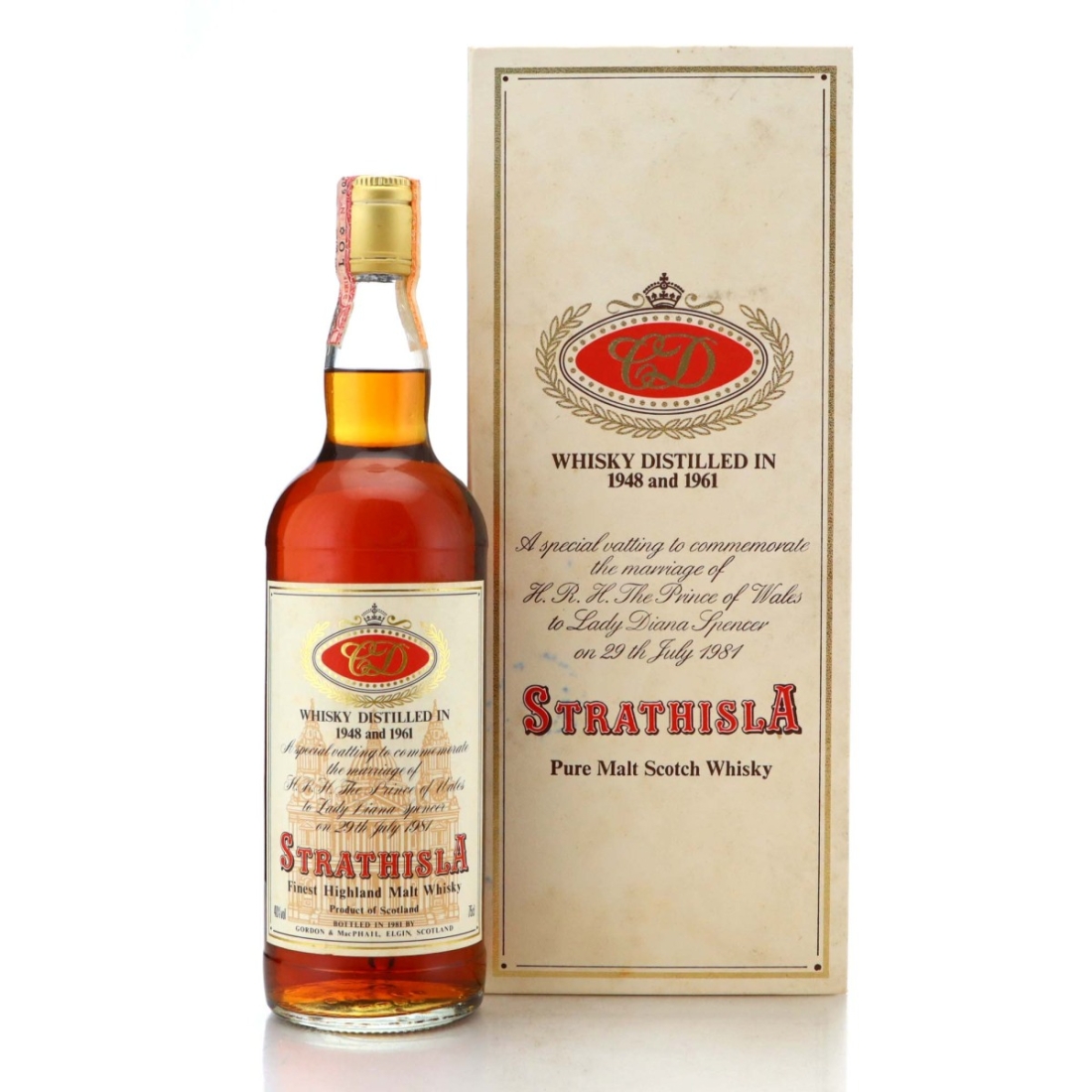 Image for Strathisla 1948/1961 Royal Marriage 1981