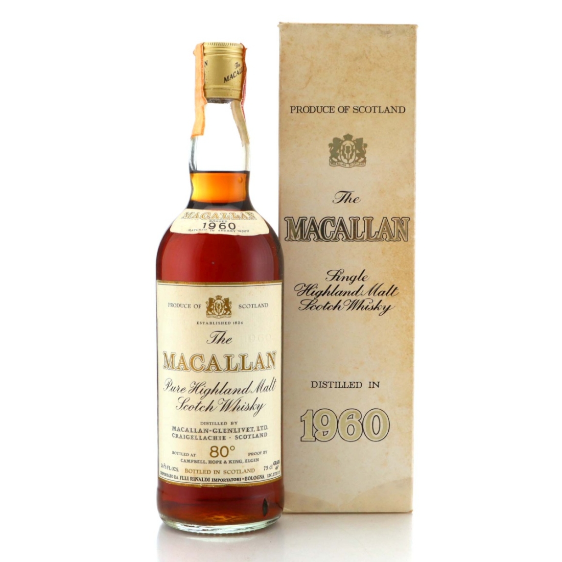 Image for Macallan 1960 80° Proof