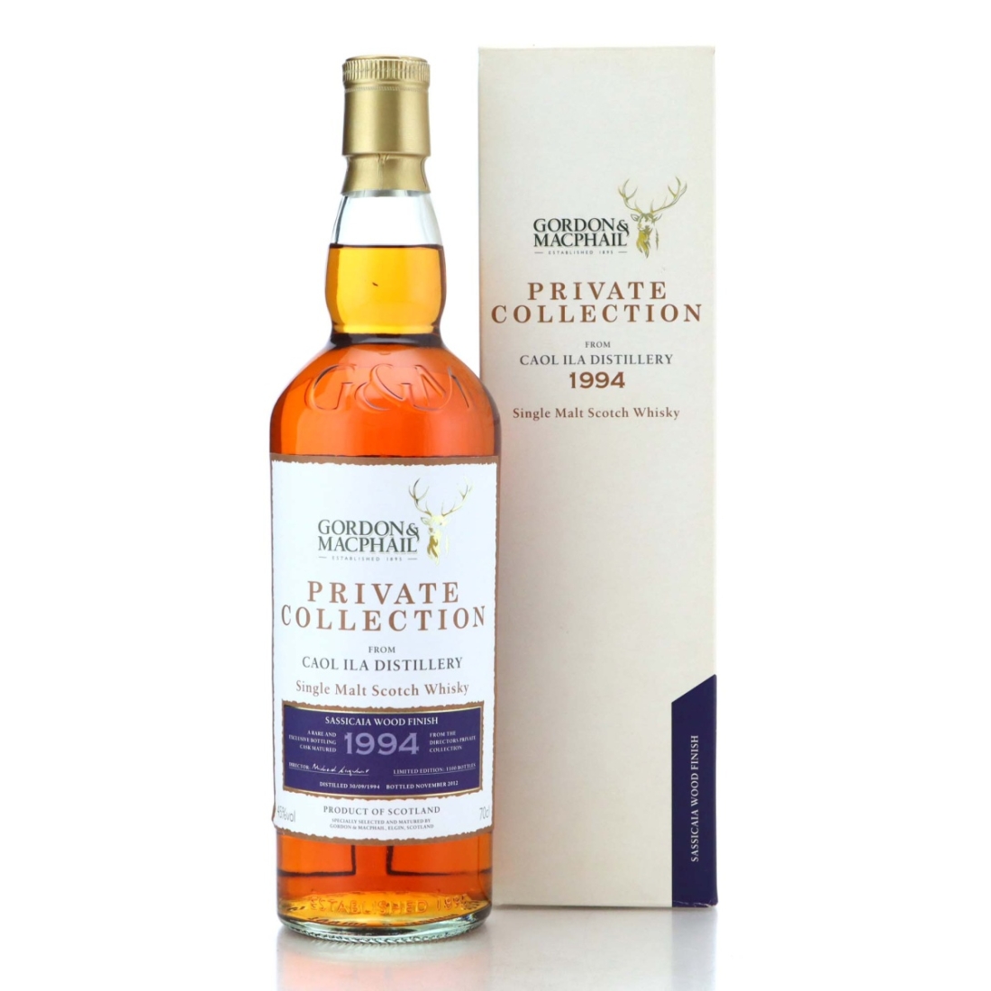 Image for Caol Ila 1994 Private Collection - Sassicaia Wood Finish