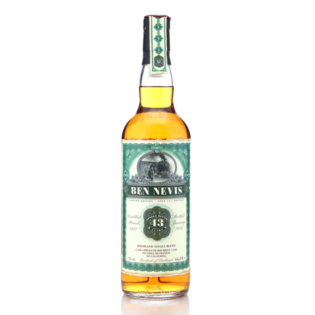 Image for Ben Nevis 1970 Old Train Line 43 Year Old Single Blend