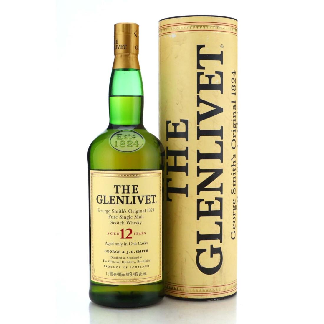 Glenlivet 12 Year Old Litre